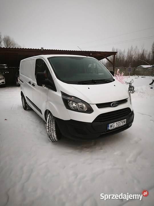 Biały Używany 2017 Ford Transit Custom Sedan/Limuzyna | 39 500 zł (Super Cena) - Obraz 1/4