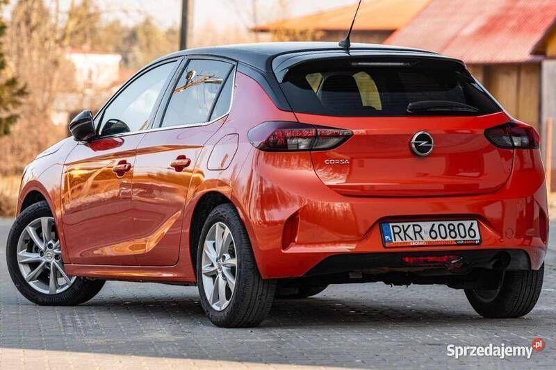 Pomarańczowy Używany 2021 Opel Corsa Hatchback | 49 900 zł (Uczciwa cena) - Obraz 1/4