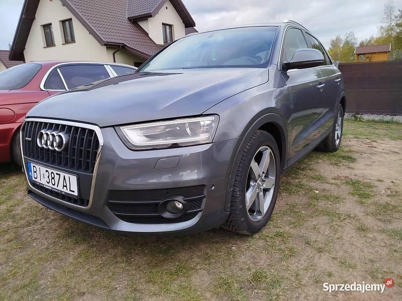 Szary Używany 2013 Audi Q3 Comfort SUV | 51 900 zł (Uczciwa cena) - Obraz 1/4