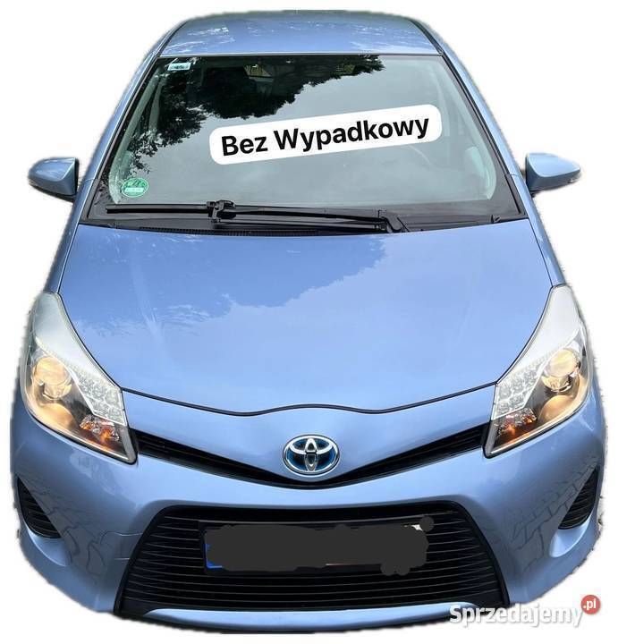 Niebieski Używany 2012 Toyota Yaris Hybrid Hatchback | 36 999 zł (Dość drogi) - Obraz 1/4