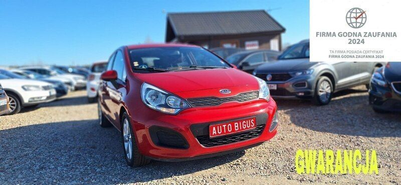 Bordowy Używany 2012 Kia Rio 2 Hatchback | 21 900 zł (Uczciwa cena) - Obraz 1/4