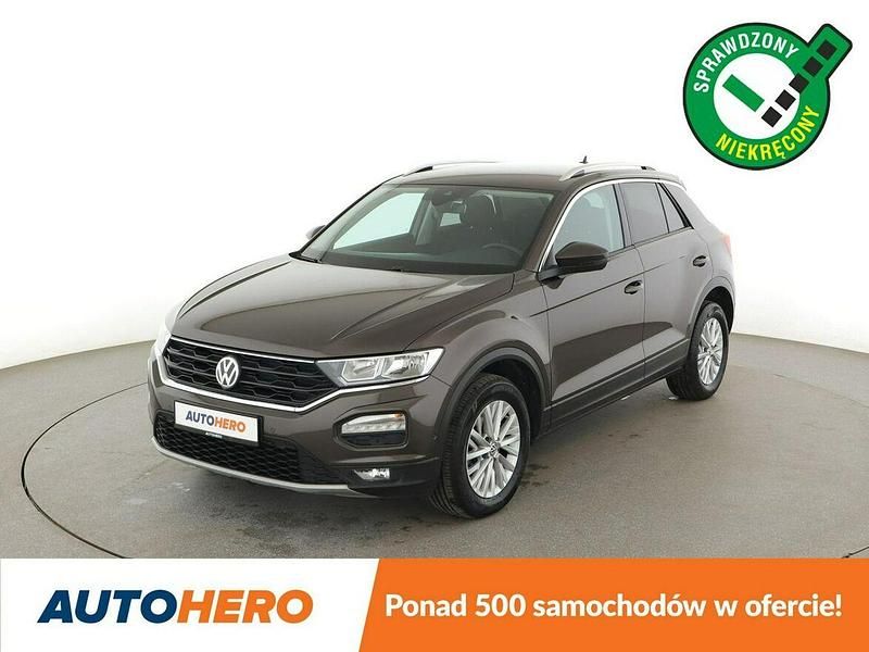 Brązowy Używany 2019 VW T-Roc SUV | 75 400 zł (Uczciwa cena) - Obraz 1/3