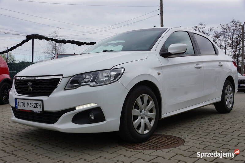 Biały Używany 2018 Peugeot 301 Sedan/Limuzyna | 24 700 zł (Uczciwa cena) - Obraz 1/4