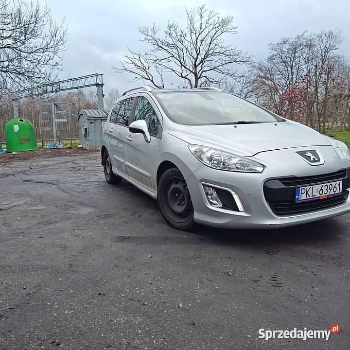 Srebrny Używany 2011 Peugeot 308 SW Kombi | 14 500 zł (Super Cena) - Obraz 1/4