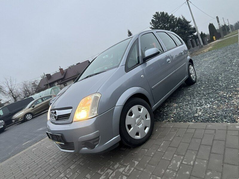 Szary Używany 2007 Opel Meriva Minivan | 8900 zł (Uczciwa cena) - Obraz 1/4