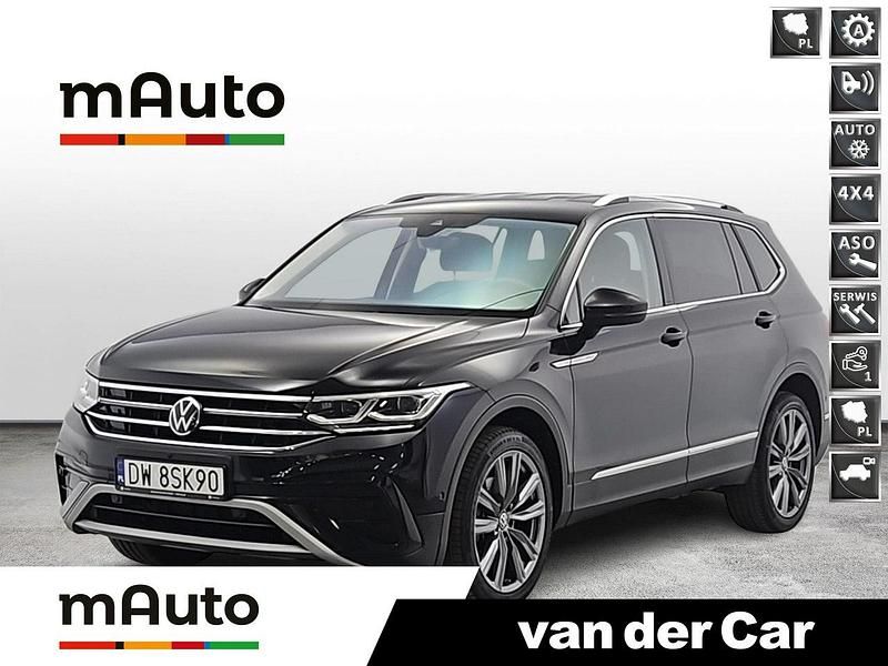 Czarny Używany 2022 VW Tiguan Allspace Elegance SUV | 149 900 zł - Obraz 1/4