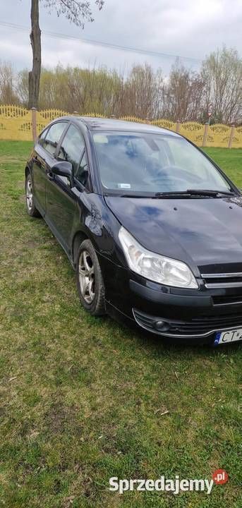 Czarny Używany 2005 Citroën C4 Hatchback | 8500 zł - Obraz 1/2