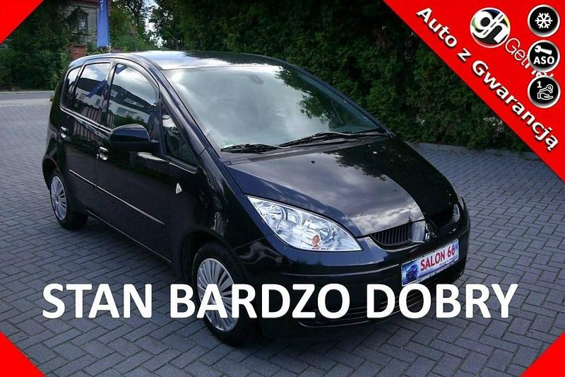Czarny Używany 2008 Mitsubishi Colt Hatchback | 10 500 zł - Obraz 1/4