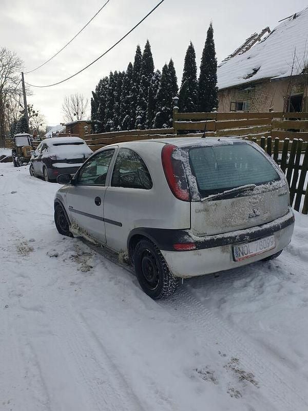 Srebrny Używany 2004 Opel Corsa Hatchback | 2800 zł (Drogi) - Obraz 1/3
