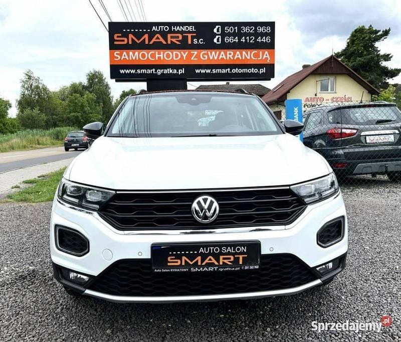 Biały Używany 2020 VW T-Roc SUV | 76 900 zł (Uczciwa cena) - Obraz 1/4