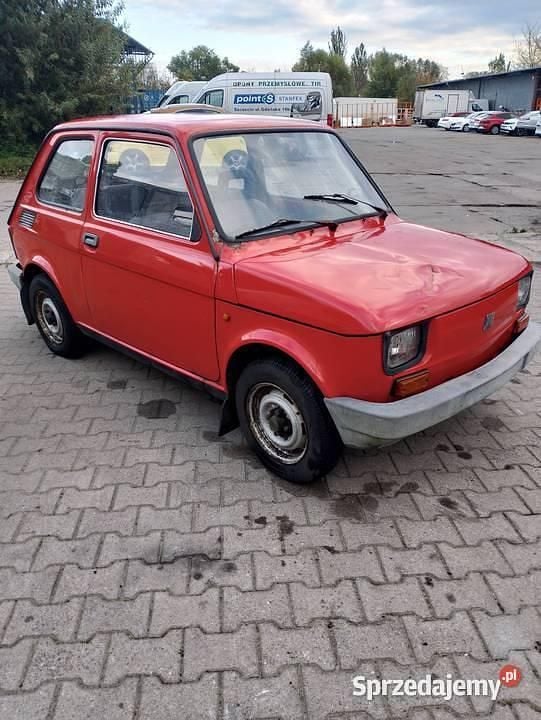Czerwony Używany 1998 Fiat 126 Hatchback | 2700 zł (Super Cena) - Obraz 1/4