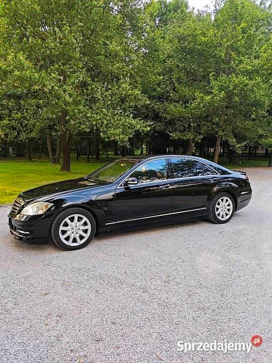 Czarny Używany 2006 Mercedes S500L Sedan/Limuzyna | 109 000 zł - Obraz 1/4