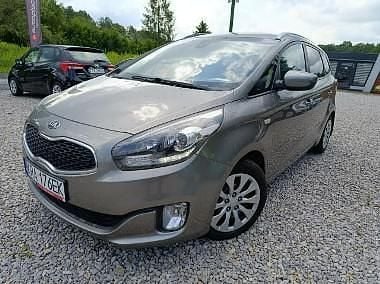 Szary Używany 2013 Kia Carens 2 Minivan | 34 900 zł (Uczciwa cena) - Obraz 1/4
