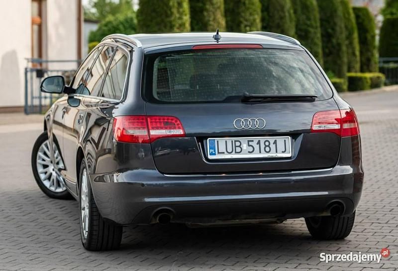 Szary Używany 2009 Audi A6 S-Line Kombi | 22 700 zł (Uczciwa cena) - Obraz 1/4