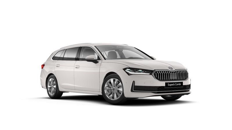 Biel purity niemetalizowany Nowe 2025 Skoda Superb Kombi | 213 950 zł (Uczciwa cena) - Obraz 1/4