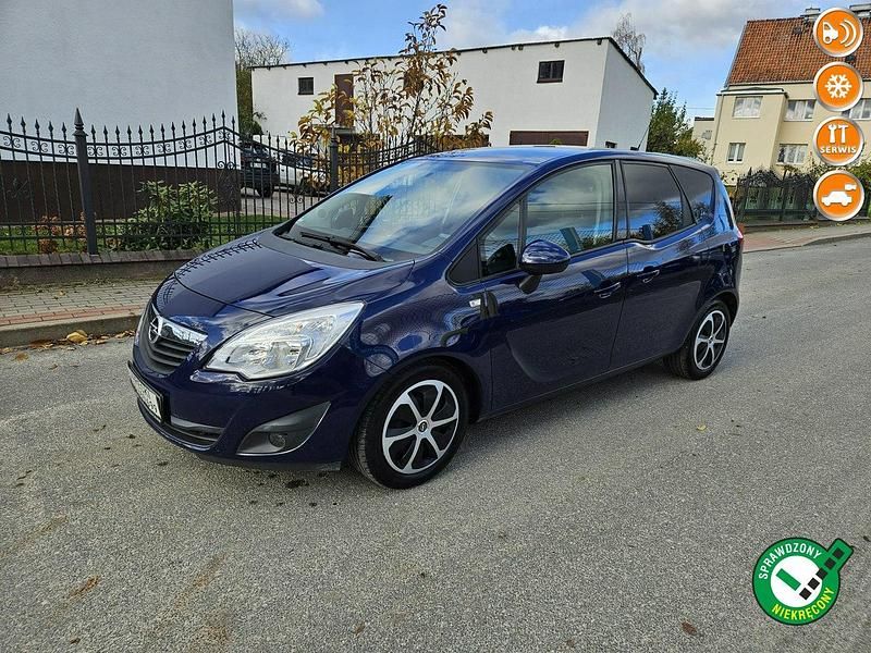 Niebieski ciemny Używany 2013 Opel Meriva Minivan | 20 999 zł (Uczciwa cena) - Obraz 1/4