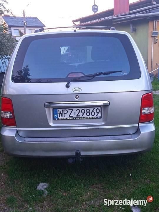Używany Kia Carnival 2004 Srebrny Minivan