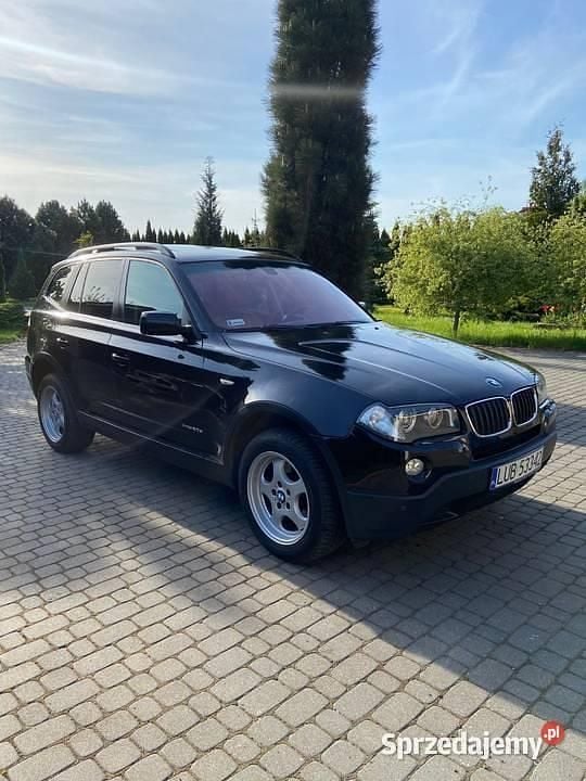 Czarny Używany 2009 BMW X3 SUV | 28 800 zł (Dość drogi) - Obraz 1/4