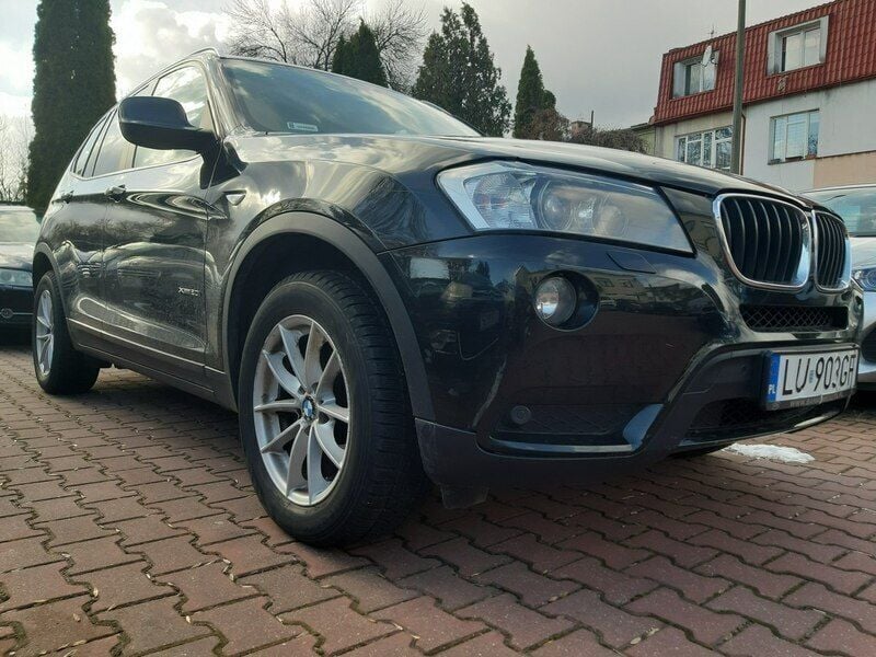 Czarny Używany 2012 BMW X3 SUV | 44 900 zł - Obraz 1/4