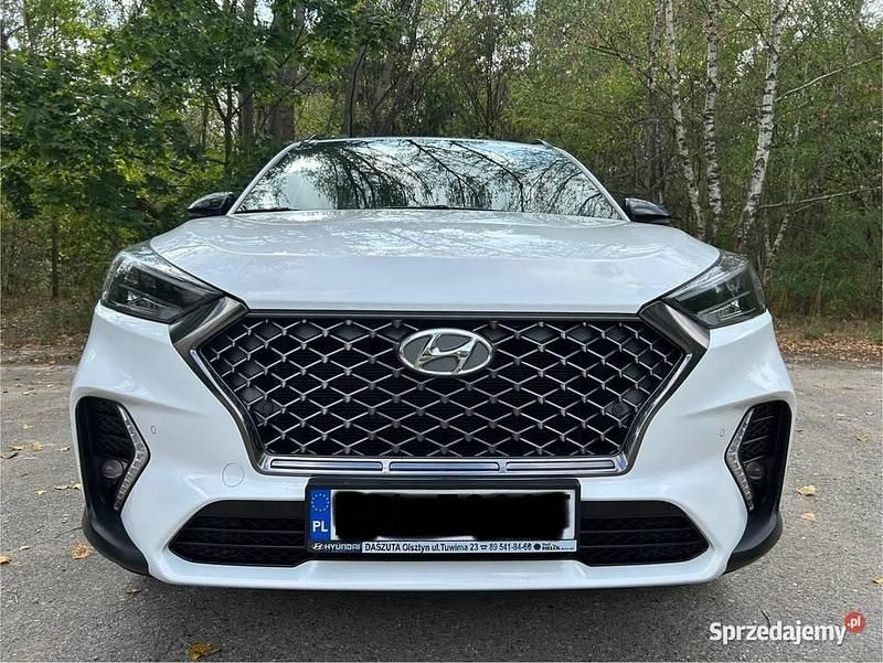 Biały Używany 2020 Hyundai Tucson N Line SUV | 81 900 zł (Uczciwa cena) - Obraz 1/4