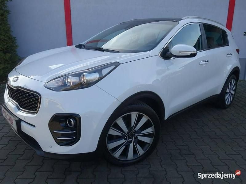 Biały (metalik) Używany 2017 Kia Sportage 2 SUV | 61 900 zł (Uczciwa cena) - Obraz 1/4