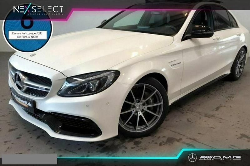 Biały Używany 2017 Mercedes C63 AMG AMG Sedan/Limuzyna | 308 266 zł - Obraz 1/1