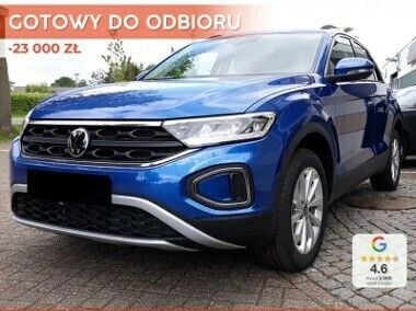 Niebieski Nowe 2024 VW T-Roc Edition SUV | 137 810 zł - Obraz 1/4