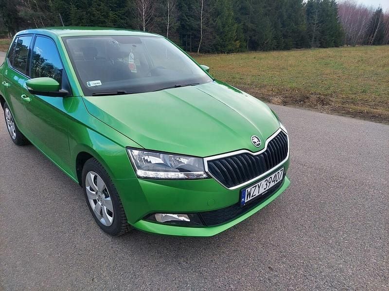 Zielony Używany 2019 Skoda Fabia Hatchback | 38 000 zł (Uczciwa cena) - Obraz 1/4