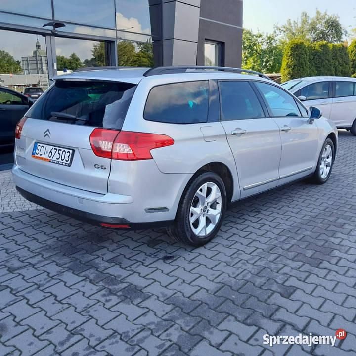 Używany Citroën C5 109 KM (80 kW) 2008 Srebrny Sedan/Limuzyna