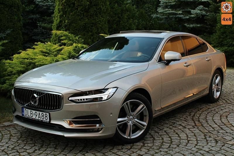 Złoty Używany 2016 Volvo S90 Inscription Sedan/Limuzyna | 99 700 zł (Uczciwa cena) - Obraz 1/4