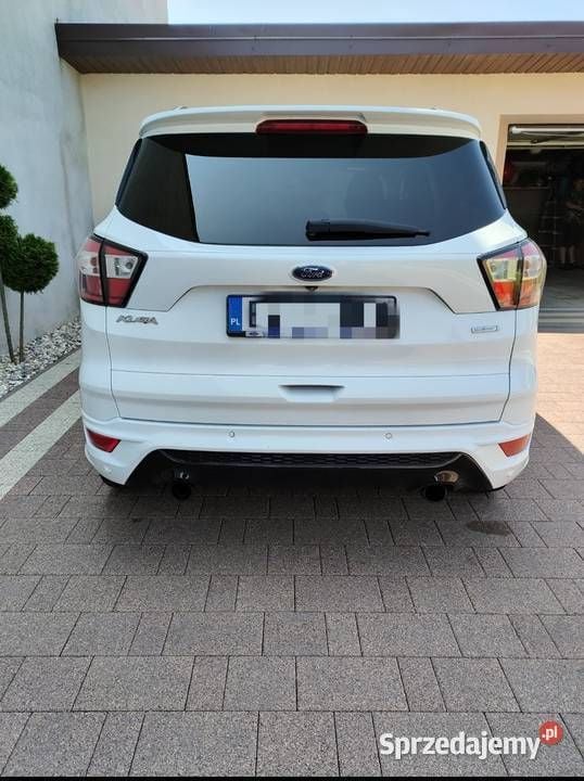 Biały Używany 2017 Ford Kuga ST-Line SUV | 68 000 zł (Drogi) - Obraz 1/4