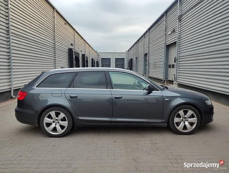 Szary Używany 2010 Audi A6 S-Line Kombi | 24 900 zł (Uczciwa cena) - Obraz 1/4
