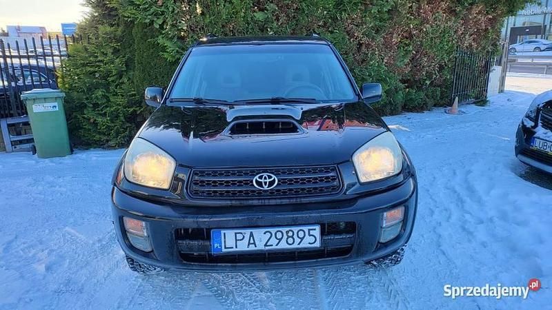 Czarny Używany 2003 Toyota RAV4 SUV | 14 900 zł (Uczciwa cena) - Obraz 1/4