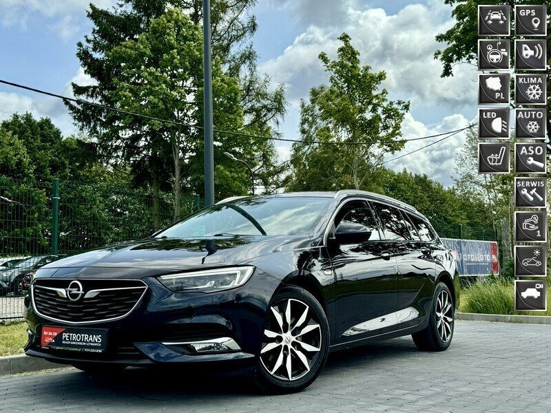 Niebieski Używany 2017 Opel Insignia Kombi | 45 900 zł (Dość drogi) - Obraz 1/4