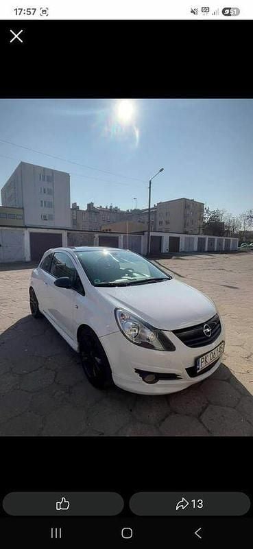 Biały Używany 2008 Opel Corsa OPC Hatchback | 14 300 zł - Obraz 1/4