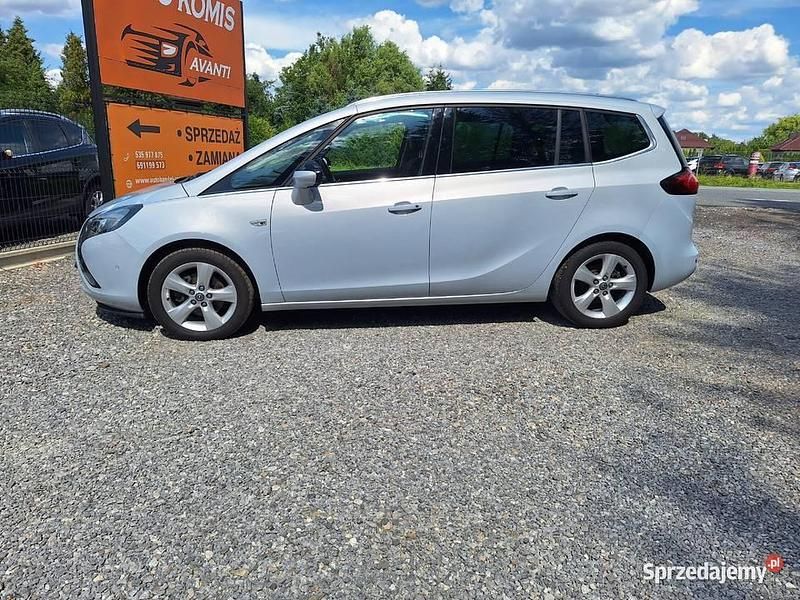 Szary Używany 2014 Opel Zafira Minivan | 27 900 zł (Uczciwa cena) - Obraz 1/4