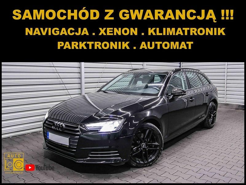 Używany Audi A4 150 KM (110 kW) 2017 Czarny (metalik) Kombi