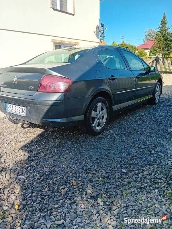 Używany Peugeot 407 110 KM (80 kW) 2007 Zielony Sedan/Limuzyna