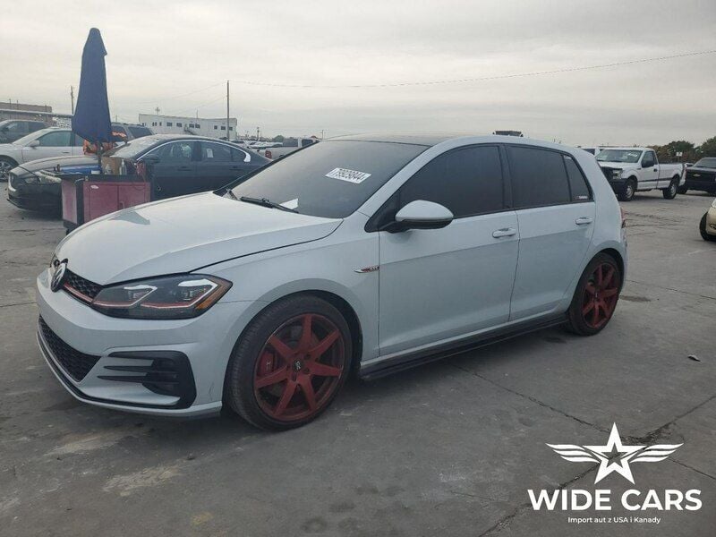 Szary (metalik) Używany 2018 VW Golf VII Hatchback | 45 200 zł - Obraz 1/4