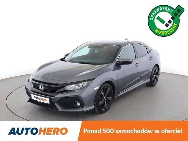 Szary Używany 2018 Honda Civic Sedan/Limuzyna | 56 500 zł (Uczciwa cena) - Obraz 1/3