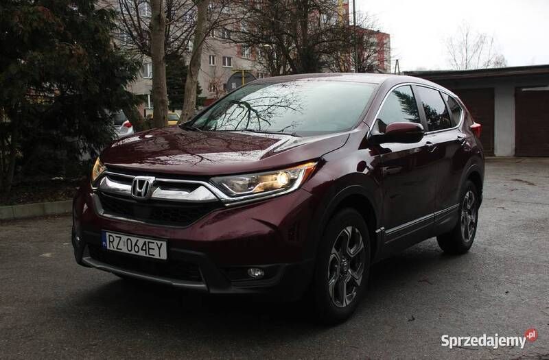 Bordowy Używany 2019 Honda CR-V SUV | 99 900 zł (Dobra cena) - Obraz 1/4