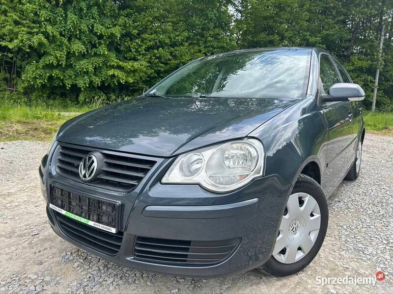 Szary Używany 2007 VW Polo Hatchback | 10 000 zł (Uczciwa cena) - Obraz 1/4