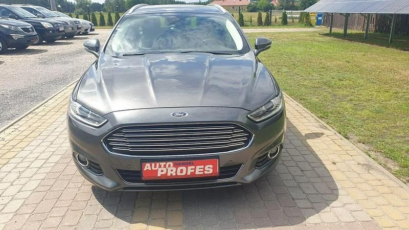 Szary (metalik) Używany 2015 Ford Mondeo Kombi | 39 900 zł (Uczciwa cena) - Obraz 1/4