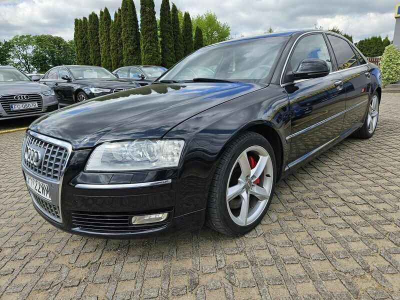 Czarny Używany 2008 Audi A8 Sedan/Limuzyna | 30 400 zł - Obraz 1/4
