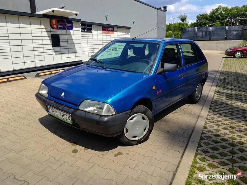 Używany Citroën AX 1996 Niebieski Hatchback