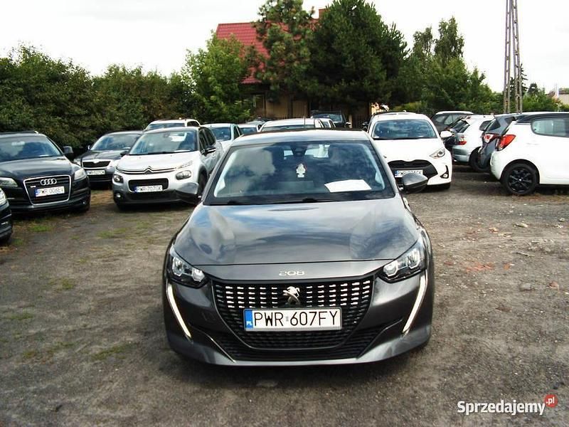Szary Używany 2020 Peugeot 208 Hatchback | 43 400 zł (Uczciwa cena) - Obraz 1/4