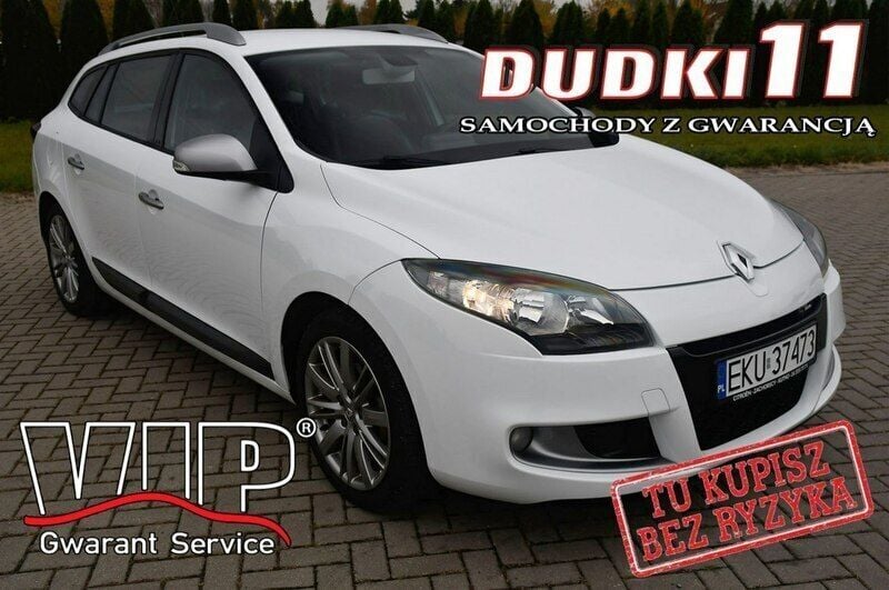 Biały (metalik) Używany 2011 Renault Mégane GrandTour GT Kombi | 21 900 zł (Uczciwa cena) - Obraz 1/4