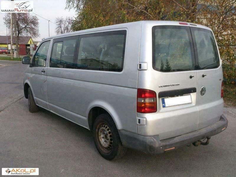 Używany VW T5 131 KM (96 kW) 2004 Srebrny (metalik) Van