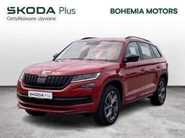 Czerwony Używany 2020 Skoda Kodiaq SUV | 139 990 zł (Drogi) - Obraz 1/4