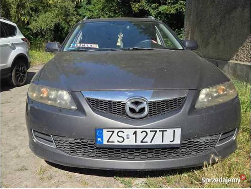 Szary Używany 2007 Mazda 6 Active Kombi | 5500 zł - Obraz 1/4